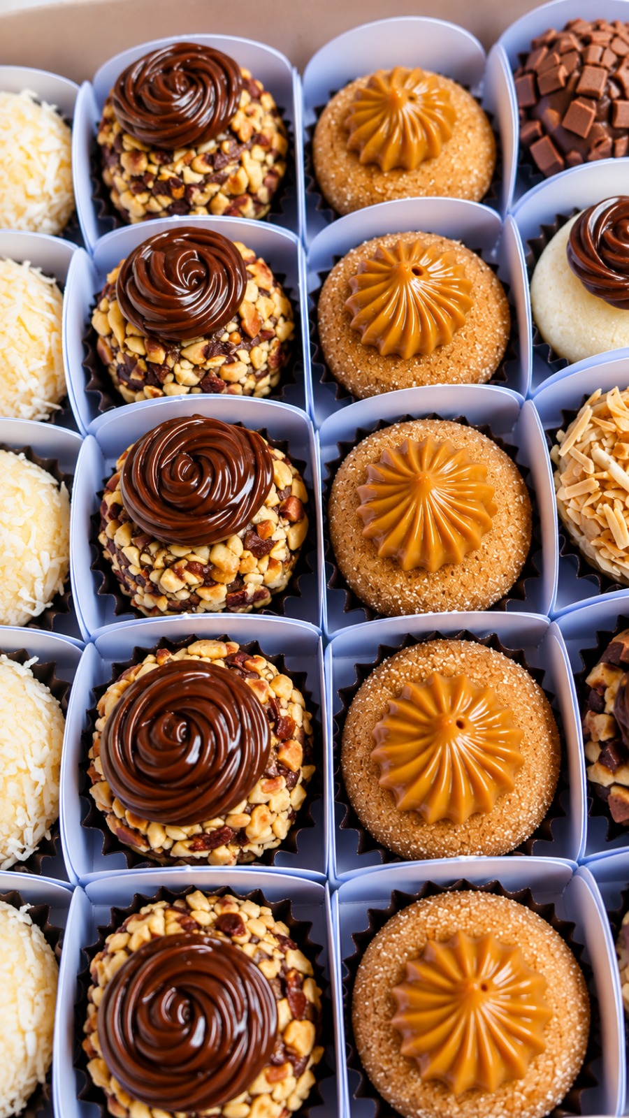 Brigadeiros gourmet com chocolate e doce de leite